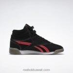 الأساسية أسود / غلين أخضر / أحمر متجه f / s مرحبا أحذية نسائية Reebok 0NZ0F352 - Image 2