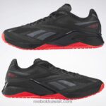 الأساسية أسود / نقي رمادي 8 / نيون الكرز حذاء تدريب nano x2 froning Reebok 0NZ0F119 - Image 6