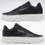 الأساسية الأسود / الطباشير أحذية نسائية مزدوجة جيو كلوب ج Reebok 0NZ0F204 - Image 10