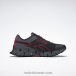 الأساسية الأسود / ناقلات الأحمر / الرمادي البارد 6 حذاء zig dynamica 2 Adventure للرجال Reebok 0NZ0F1058 - Image 2