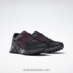 الأساسية الأسود / ناقلات الأحمر / الرمادي البارد 6 حذاء zig dynamica 2 Adventure للرجال Reebok 0NZ0F1058 - Image 3