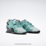 البط البري شبه الكلاسيكي / الرمادي الساحلي / أبيض ftwr أحذية رفع الأثقال ليجاسي رافع ii Reebok 0NZ0F943 - Image 3