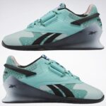 البط البري شبه الكلاسيكي / الرمادي الساحلي / أبيض ftwr أحذية رفع الأثقال ليجاسي رافع ii Reebok 0NZ0F943 - Image 9