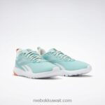 البط البري شبه الكلاسيكي / الضباب / التوهج البرتقالي حذاء فليكساجون فورس 4 نسائي للتدريب Reebok 0NZ0F398 - Image 3