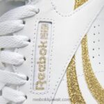 التقى الأبيض / الذهب. f / s مرحبا أحذية نسائية Reebok 0NZ0F393 - Image 10