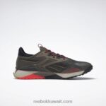 الجيش الأخضر / الأساسية السوداء / الكرز النيون حذاء تدريب nano x2 tr Adventure للرجال Reebok 0NZ0F1054 - Image 6