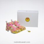 الطباشير / الأساسية الأسود أحذية الغضب instapump مبتسم Reebok 0NZ0F197 - Image 3