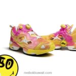الطباشير / الأساسية الأسود أحذية الغضب instapump مبتسم Reebok 0NZ0F197 - Image 5