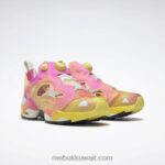 الطباشير / الأساسية الأسود أحذية الغضب instapump مبتسم Reebok 0NZ0F197 - Image 7