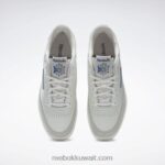 الطباشير / الأسود / الأزرق المتجه حذاء كلوب سي 85 فنتاج Reebok 0NZ0F174 - Image 6