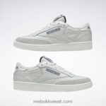 الطباشير / الأسود / الأزرق المتجه حذاء كلوب سي 85 فنتاج Reebok 0NZ0F174 - Image 10