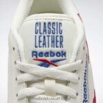 الطباشير / ناقلات الأحمر / ناقلات الأزرق أحذية جلدية كلاسيكية Reebok 0NZ0F683 - Image 7