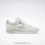 الطباشير / lgh الصلبة الرمادي / المرمر أحذية جلدية كلاسيكية Reebok 0NZ0F125