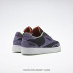 الظل الأرجواني / الروح الأبيض / الأخضر خمر حذاء دي سي كلوب سي 85 Reebok 0NZ0F95 - Image 5