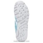 الفيروز / الأبيض حذاء لون النايلون الكلاسيكي Reebok 0NZ0F955 - Image 5