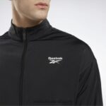 الليل أسود / أبيض هوية ناقلات متماسكة سترة المسار Reebok 0NZ0F348 - Image 4