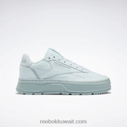 الهمس الأزرق / الرمادي الساحلي أحذية نسائية مزدوجة جيو كلوب ج Reebok 0NZ0F460