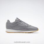 بيور جراي 5 / فتور أبيض / ريبوك صمغ المطاط 03 أحذية جلدية كلاسيكية Reebok 0NZ0F148 - Image 2