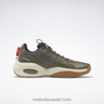 تريك جراي / هنتر جرين / وايلد براون حل أحذية كرة السلة منتصف Reebok 0NZ0F213 - Image 2
