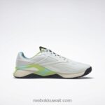 توهج العقيق / الجير المضيء / التوهج الرقمي حذاء تمرين نانو x2 للرجال مبتسم Reebok 0NZ0F128 - Image 4