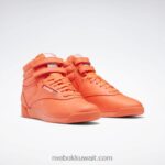 توهج برتقالي / أبيض ftwr أحذية نسائية هاي حرة Reebok 0NZ0F141 - Image 4