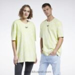 توهج شبه الطاقة كلاسيك التعادل صبغ تي شيرت Reebok 0NZ0F991