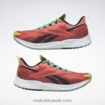 توهج شبه برتقالي / أرجواني مملوء / أصفر حامض حذاء الجري الرجالي Floatride Energy 4 Adventure Reebok 0NZ0F1120 - Image 3