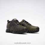 جيش أخضر / لب أسود / أبيض ftwr حذاء زيجويلد تريل 6 للرجال Reebok 0NZ0F1050 - Image 3