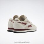 حديث بيج / مرمر / بورجوندي كلاسيكي أحذية جلدية كلاسيكية Reebok 0NZ0F58 - Image 4