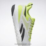حمض الشمسية أصفر / رمادي بارد / أسود أساسي حذاء فليكساغون فورس 4 للرجال للتدريب Reebok 0NZ0F1164 - Image 7