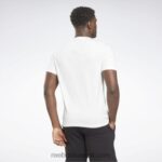 رجال أبيض الهوية الحديثة كامو تي شيرت Reebok 0NZ0F1186 - Image 3