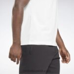 رجال أبيض الهوية الحديثة كامو تي شيرت Reebok 0NZ0F1186 - Image 5
