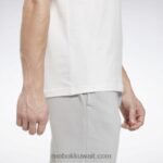 رجال أبيض تي شيرت كلاسيكيات الهوية Reebok 0NZ0F1170 - Image 5