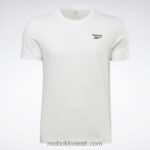 رجال أبيض تي شيرت كلاسيكيات الهوية Reebok 0NZ0F1170 - Image 6