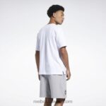 رجال أبيض تيشيرت إيفرسون بأكمام قصيرة Reebok 0NZ0F1173 - Image 3