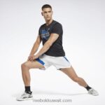 رجال أبيض شورتات الركض Reebok 0NZ0F1290 - Image 2