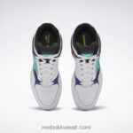 رجال أبيض ftwr / قلب أسود / أزرق مخضر كلاسيكي حذاء كرة سلة رويال بي بي 4590 Reebok 0NZ0F1163 - Image 6