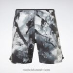 رجال أسود / أبيض شورت قوة 3.0 Reebok 0NZ0F1317 - Image 6