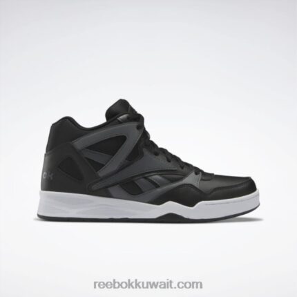 رجال أسود أساسي / رمادي نقي 7 / رمادي نقي 6 حذاء كرة سلة رويال بي بي 4590 Reebok 0NZ0F1121