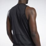 رجال أسود الجري سبيدويك القميص Reebok 0NZ0F1359 - Image 5
