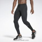 رجال أسود الجوارب الجري سبيدويك Reebok 0NZ0F1345