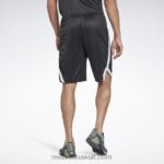 رجال أسود الليل شورت شبكي جاهز للتمارين الرياضية Reebok 0NZ0F1346 - Image 3