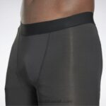 رجال أسود الليل ملخصات ضغط Reebok 0NZ0F1360 - Image 4