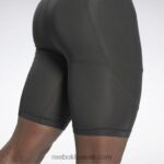 رجال أسود الليل ملخصات ضغط Reebok 0NZ0F1360 - Image 5
