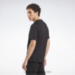 رجال أسود الهوية الحديثة كامو تي شيرت Reebok 0NZ0F1155 - Image 3