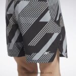 رجال أسود سرعة 3.0 شورت Reebok 0NZ0F1303 - Image 4