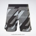 رجال أسود سرعة 3.0 شورت Reebok 0NZ0F1303 - Image 6