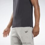 رجال أسود سلسلة الرسم ناقلات تي شيرت Reebok 0NZ0F1250 - Image 5
