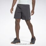 رجال أسود شورت أوستن Reebok 0NZ0F1294