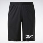 رجال أسود شورت شبكي لكرة السلة Reebok 0NZ0F1245 - Image 6